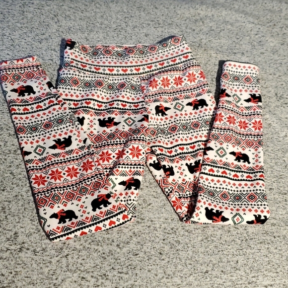 Christmas streachy leggings - Picture 4 of 4